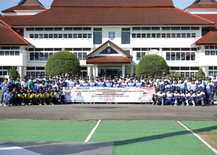 Pesan Gubernur untuk Kontingen PORNAS XVII KORPRI: Harumkan Nama Babel dengan Prestasi