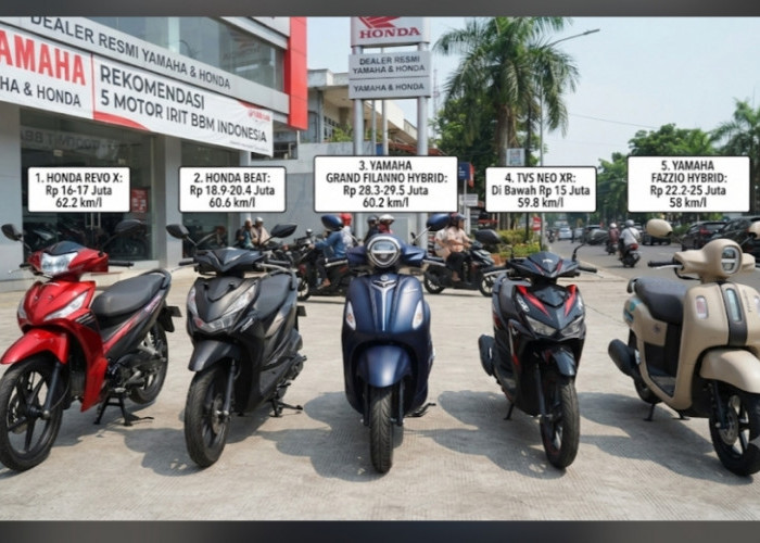 Deretan 5 Motor Paling Irit BBM di Indonesia, Berikut Spesifikasi dan Harganya 