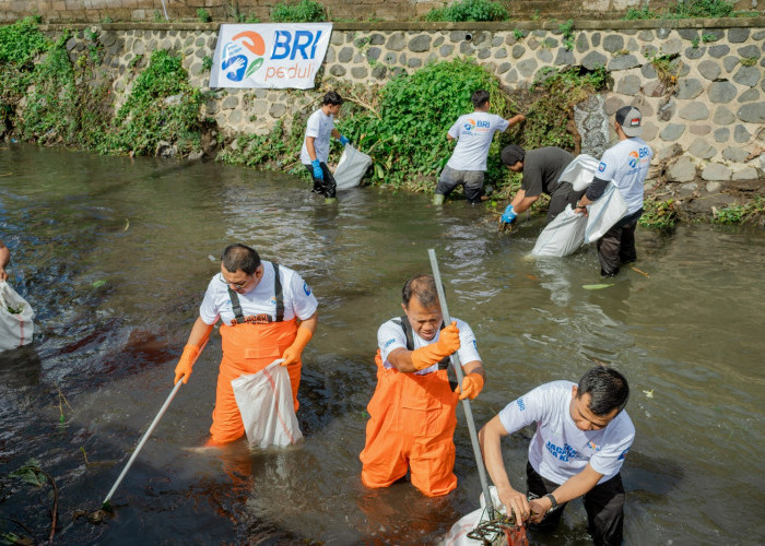 BRI Peduli Jaga Sungai Jaga Kehidupan, Edukasi Masyarakat Menjaga Kebersihan Sungai dan Hijaukan Lingkungan