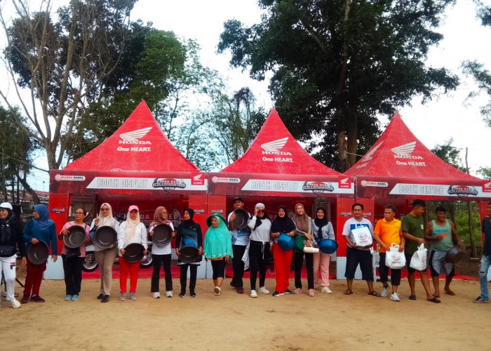Gelorakan Pola Hidup Sehat, Honda TDM Gabek Sukses Gelar “Cultura Event” Bersama Warga Selindung