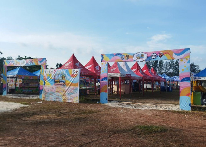 Toboali Holidays Fest 2026, Ratusan UMKM Lokal Maupun Luar Daerah Padati Sport Center 
