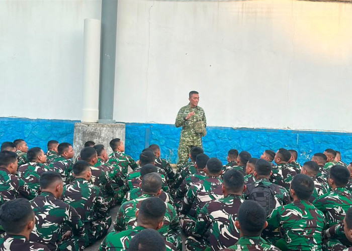 Yonif TP 845 dan Kodim Belitung Turun Amankan PT Timah Saat Ribuan Penambang Demo