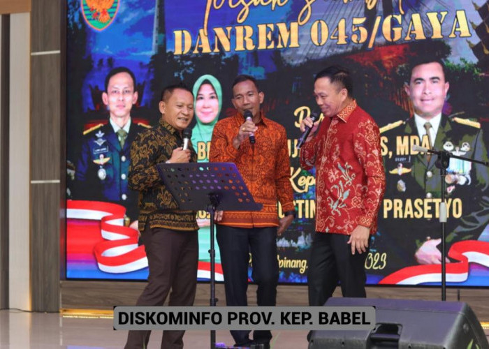 Trio Pj Gubernur, Ketua DPRD dan Kapolda Semarakkan Pisah Sambut Danrem 045/Gaya 