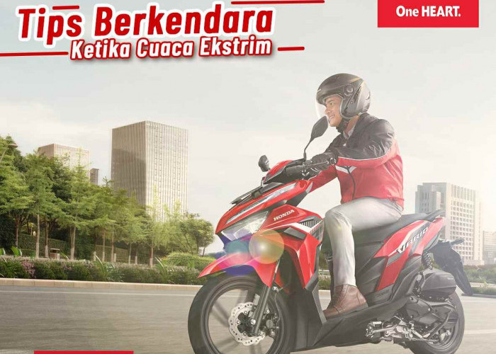 Cuaca Panas Ekstrim Melanda Babel, Simak Tips Cari Aman Berkendara Ala Honda