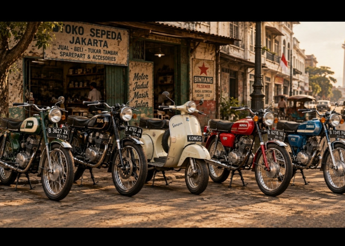 Ini 5 Motor Pertama yang Mengaspal di Indonesia, Ada Buatan Jerman dan Inggris