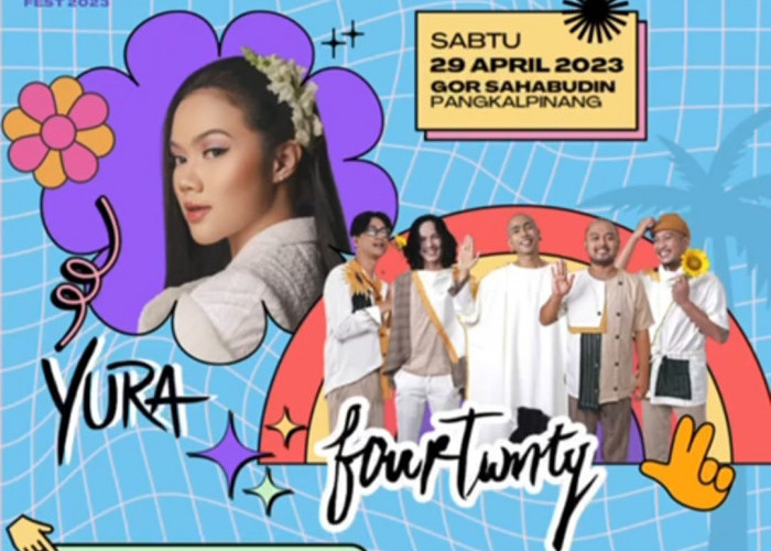 Jangan Ketinggalan, Segera Beli Tiket Konser Yura Yunita dan Fourtwnty 
