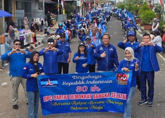 Tegak Lurus Perintah AHY, DPC Demokrat Basel Kerahkan Ratusan Kendaraan Meriahkan Karnaval 