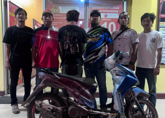 Hampir Setahun Diburu, Pelaku Curanmor di Pangkalpinang Ditangkap Saat Tidur