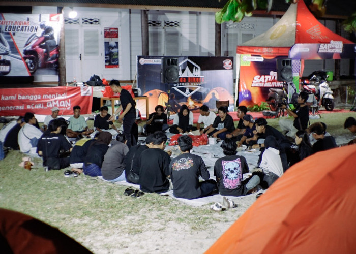 Jadi Ajang Kumpul dan Silahturahmi Sesama Komunitas, Honda Babel Gelar Honda Bikers Motour Camp 2025