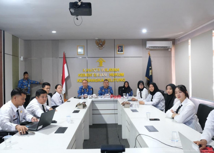 Kanwil Kemenkum Babel Hadiri Penutupan Latsar CPNS Golongan III 