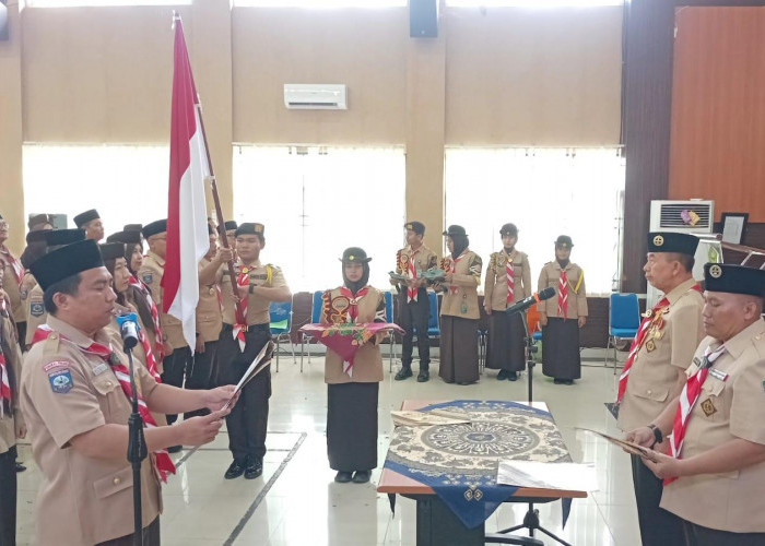 ​Saka Pramuka Amal Bakti Babel Resmi Diluncurkan, Jadi Wadah Moderasi Beragama Generasi Muda