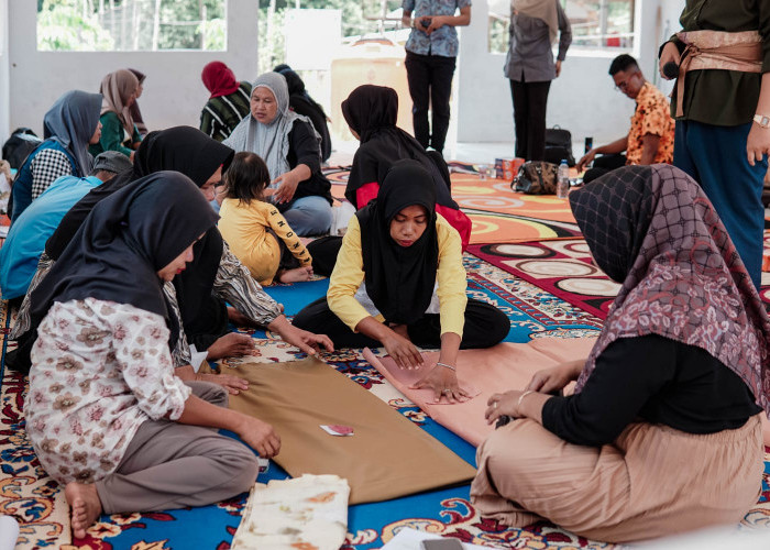 Dukung UMKM Naik Kelas dan Ekonomi Hijau, BI Babel Gelar Pelatihan Ecoprint di Pulau Mendanau Belitung