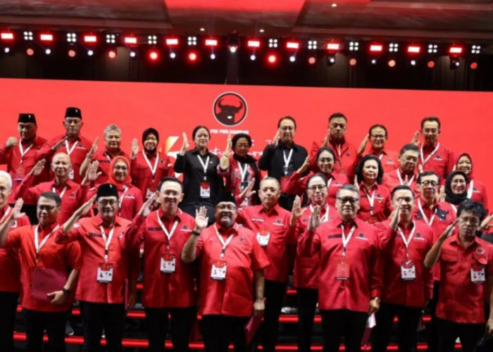 PDIP Umumkan Susunan Pengurus DPP  2025-2030, Tak Ada Nama Hasto, Rudi Tjen Wakil Bendahara, Ada Ahok & Ganjar