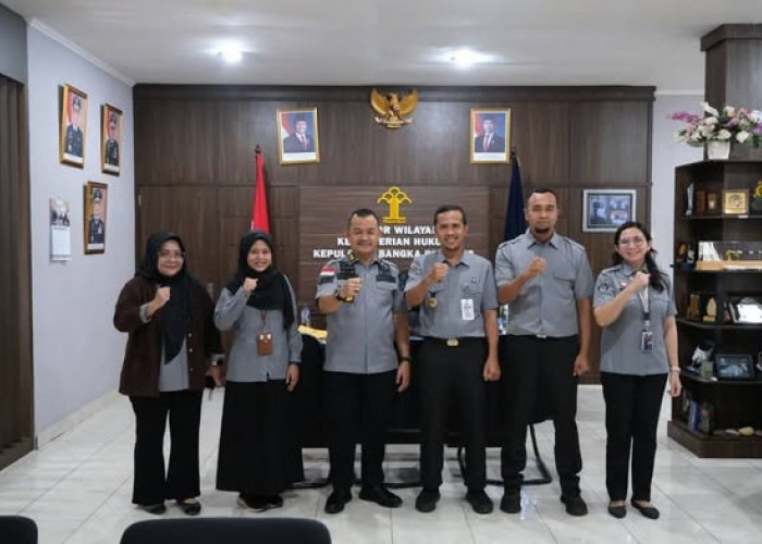 Perkuat Sinergi Layanan AHU, Kanwil Kemenkum Babel Terima Audiensi Tim Ditjen AHU