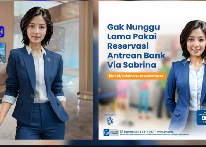 Gak Nunggu Lama, Pakai Reservasi Antrean Bank BRI via Sabrina