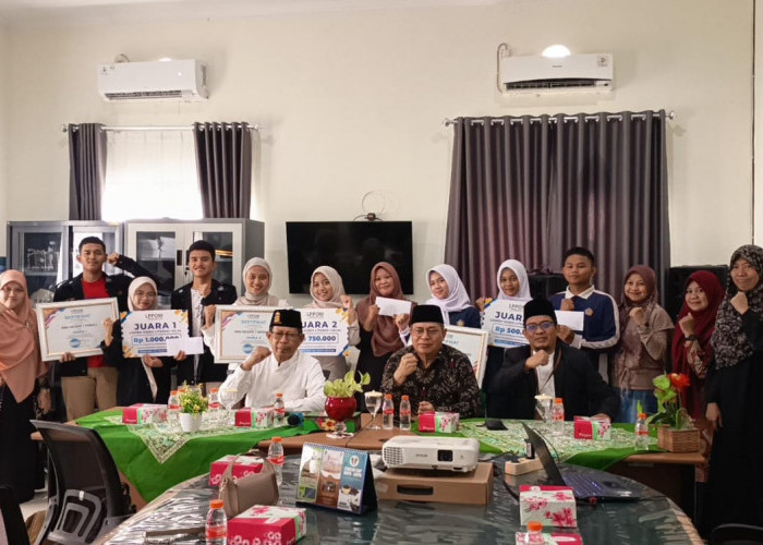 SMAN 1 Pemali Jawara Dalam Lomba Video Literasi Halal LPPOM Babel Tahun 2025