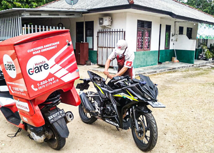 Konsumen Kini Jauh Lebih Tenang, Honda Babel Atasi Masalah Darurat dengan Layanan Honda CARE!