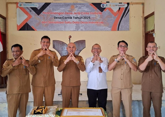 BPS Tetapkan Desa Jeriji Jadi Desa Cinta Statistik Tahun 2025 