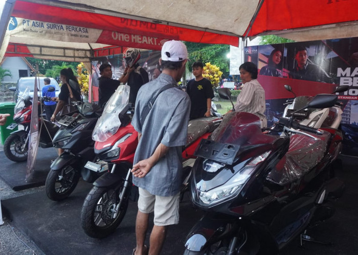 Antusias Masyarakat Belitung, Matic Besar Honda Ramai Dipadati Pengunjung