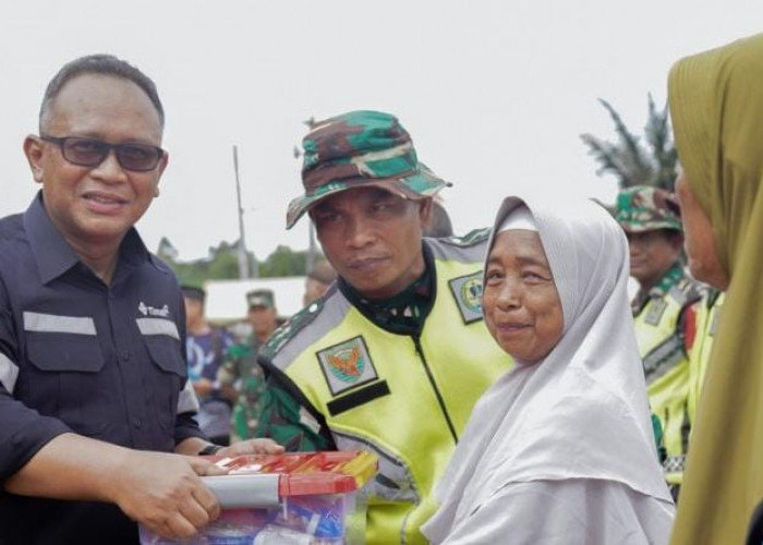 Kolaborasi dengan TNI Kodim 0413/Bangka, Mobil Sehat PT Timah Layani Kesehatan Gratis Bagi Warga Namang 