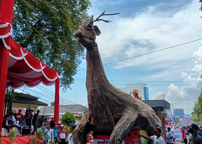 Warga Pangkalpinang dan Sekitarnya Tumplek ke Karnaval