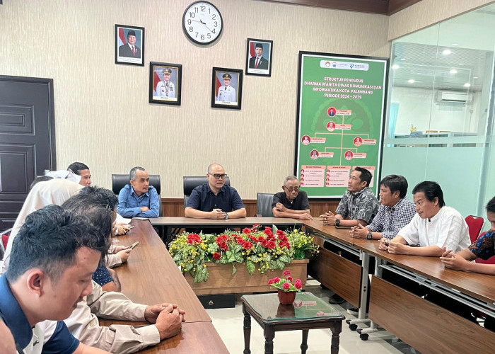 Kominfo Dan Media Studi Tiru Ke Pemkot Palembang