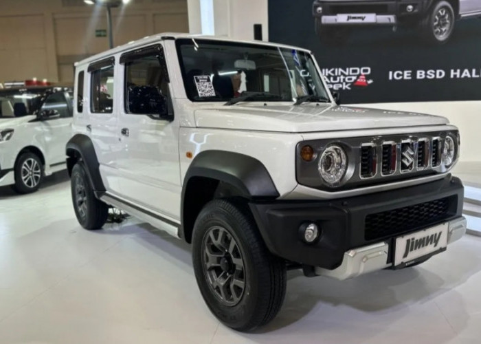 Jimny Rhino White Makin Ganteng