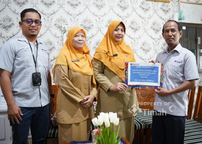 PT Timah Dukung Kegiatan Kesiswaan SMAN 1 Pemali,  Tingkatkan Prestasi dan Kreativitas Siswa