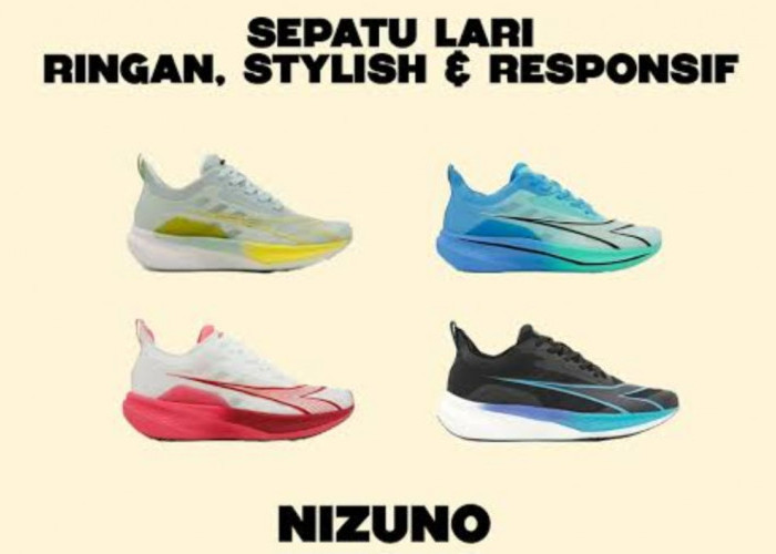 Nizuno, Sepatu Lari Carbon dari Diadora, Harga Tak Sampai Sejuta