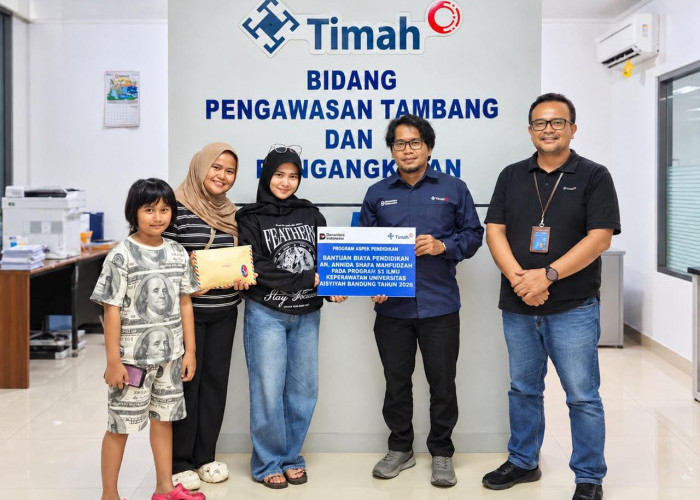 Prestasi Buka Jalan, PT Timah Dukung Annida Wujudkan Cita-Cita Jadi Perawat Profesional