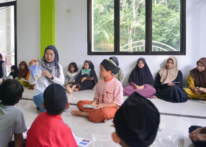 Sobat Aksi Ramadan BUMN dan PT Timah Berbagi Keceriaan Ramadan Bersama Anak-anak Yatim dan Piatu di Babar