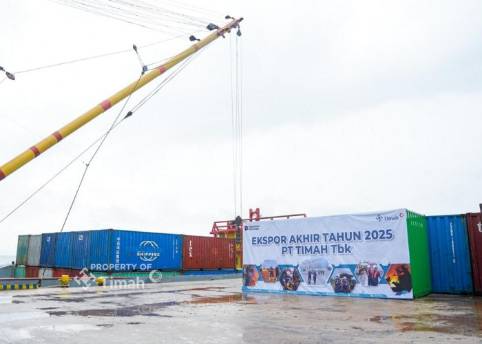 Jelang Akhir Tahun 2025, PT Timah Tbk Gelar Penandatanganan Kontrak Batangan Timah dan Ekspor Akhir Tahun