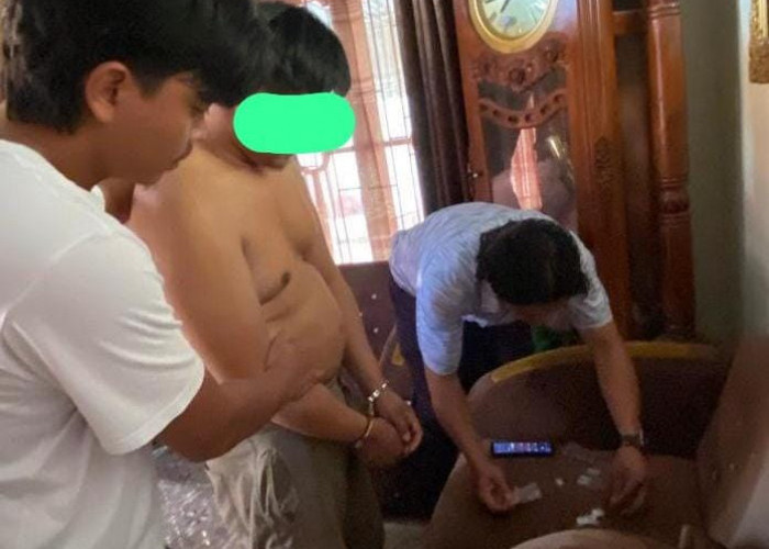 Di Mentok Satu Keluarga Kompak Jadi Pengedar Narkoba 