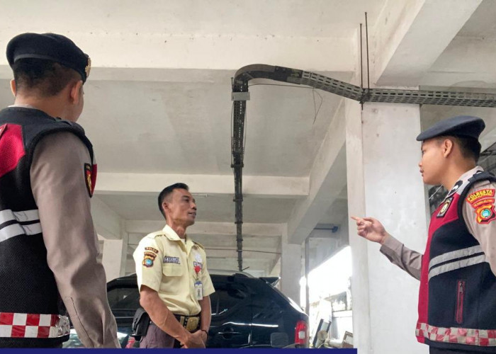 Sat Samapta Polresta Pangkalpinang Patroli di GraPARI Telkomsel, Imbau Warga Waspada Kejahatan 3C