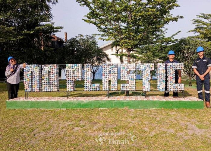 Komitmen Kelola Lingkungan, PT Timah Tbk Tekan Sampah Plastik Melalui Program Eco Brick
