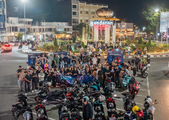 Leave It Behind! Honda Babel Ajak Komunitas Taklukkan Malam Bersama New Honda Vario Evo 160