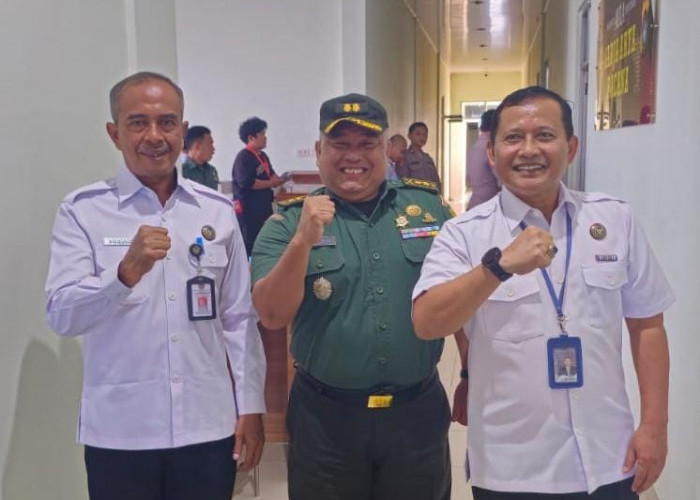 Pertemuan Singkat Kalapas Pangkalpinang dengan Kasdim 0413/Bangka, Bahas Kerjasama Pembinaan Warga Binaan