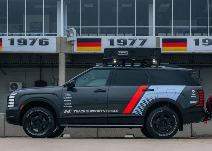 Gagahnya Hyundai Palisade XRT Pro N Track Support Vehicle
