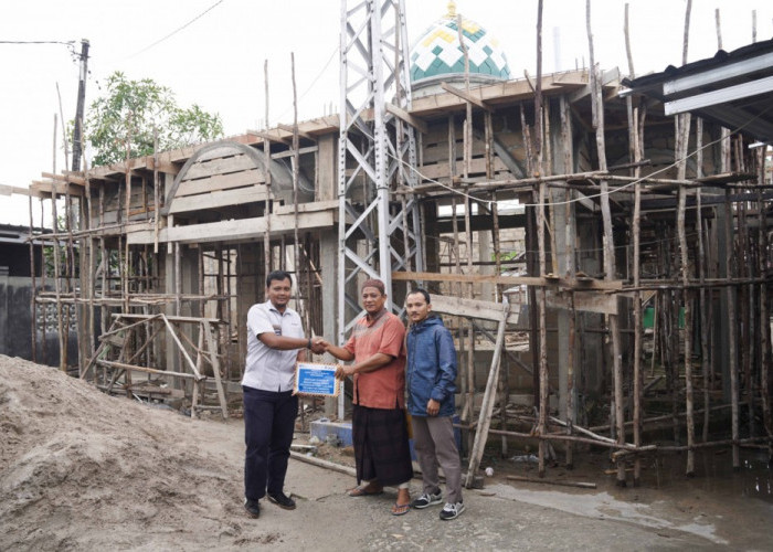 PT TIMAH Tbk Dukung Renovasi Masjid Nurul Hibah di Pangkalpinang