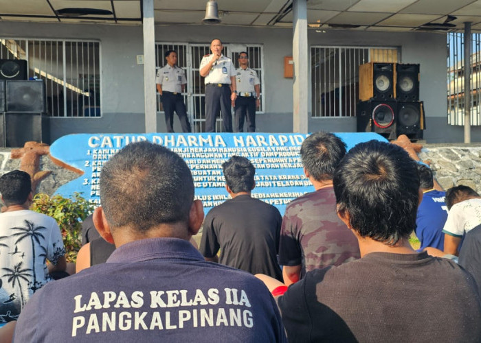 Awali Kepemimpinan, Kalapas Pangkalpinang Pastikan Layanan dan Pembinaan Berjalan Optimal