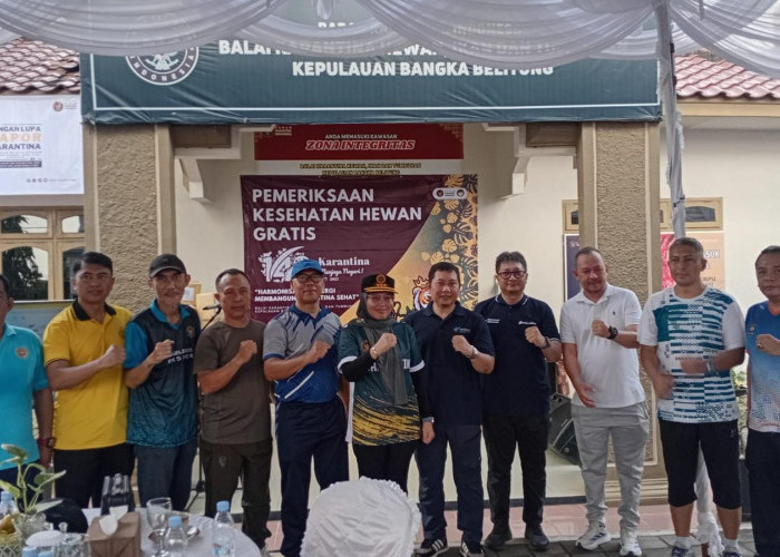 Komitmen Barantin di Usia 148,  Balai Karantina Hewan, Ikan dan Tumbuhan Babel Siap Dukung MBG