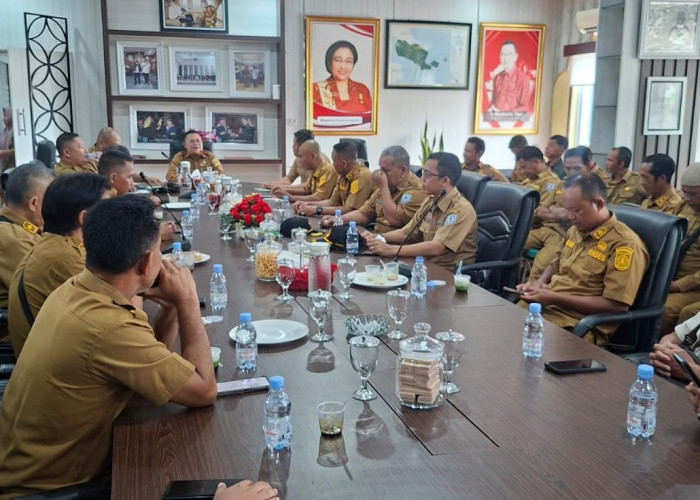 Dinas Pemdes dan Inspektorat Basel Siap Berkerjasama Dalam Penyelesaian Masalah di Desa 