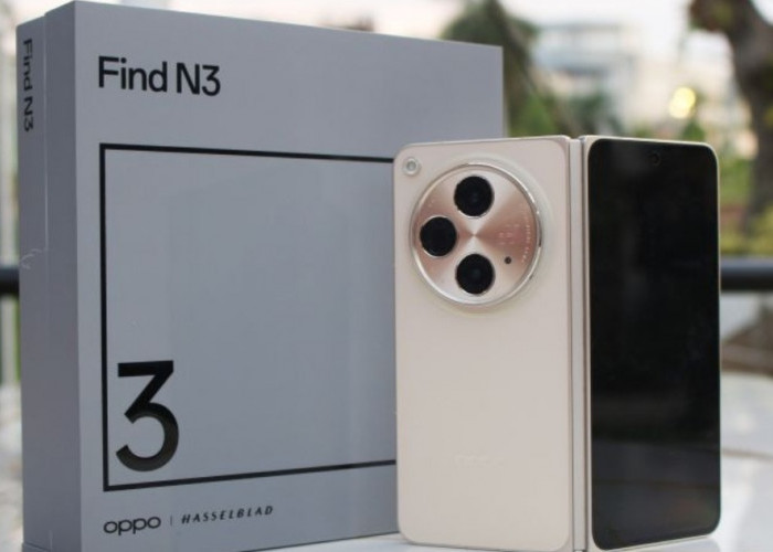 Kerennya OPPO Find N3, HP Lipat dengan Kamera Telefoto
