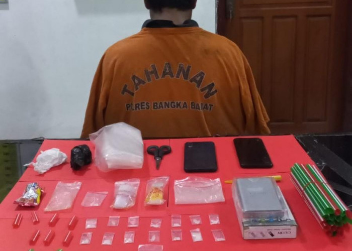 Dikira Transaksi Di Kuburan Aman, BD Sabu Ini Disikat Polres