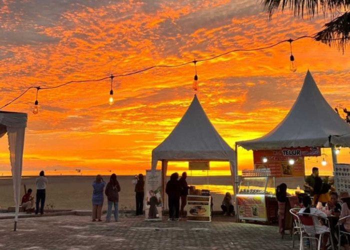 Kulineran Sambil Sunset di Fairfield Belitung, Beach Garden Bazar Jadi Destinasi Baru