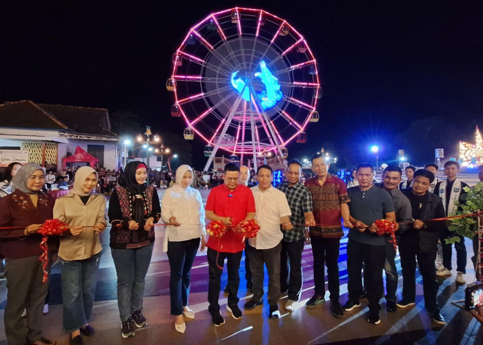 Satu-satunya di Babel, Bianglala dan Rainbowslide Basel Resmi Dibuka 