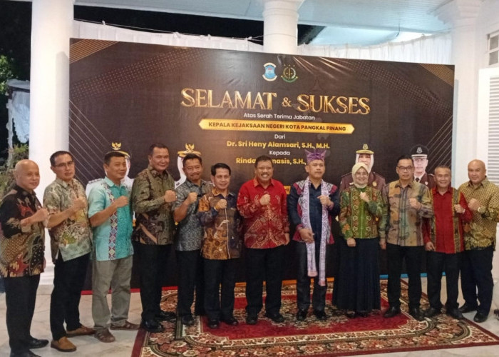 Sambut Kajari Baru Rindang Onasis, Wali Kota Pangkalpinang Harapkan Sinergi Pembangunan