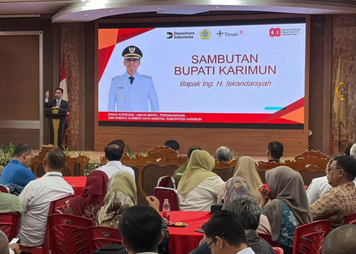 Dukung Ekonomi Kerakyatan, PT Timah Bersama Pemerintah Kabupaten Karimun Gelar Bimtek Koperasi Merah Putih 