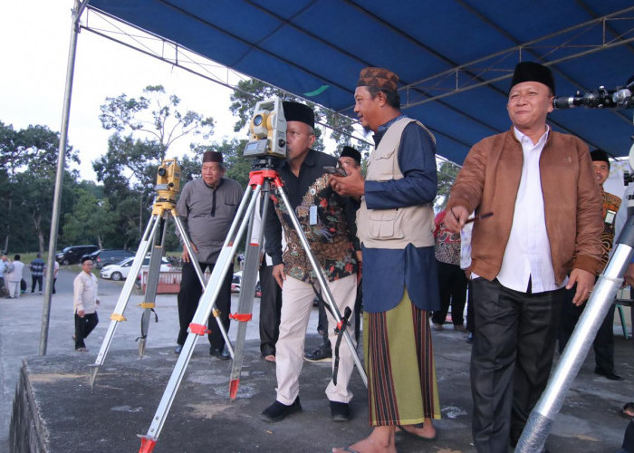 Sudarman Mewakili PJ Gubernurr Babel Membuka Penentuan rukyatul hilal dan Penentuan Idul Adha 1445 H