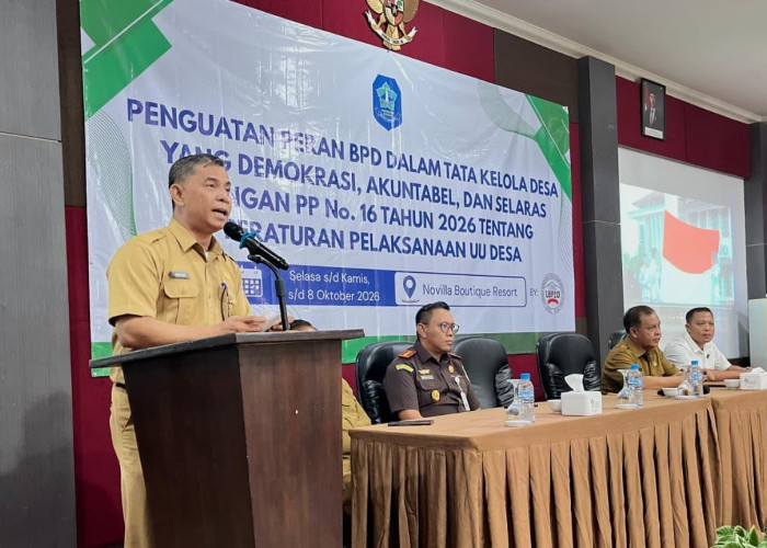Perkuat Peran BPD, Pemkab Bangka Dorong Desa Semakin Solid dan Demokratis   